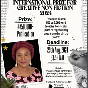 CELEBRATED BROADCASTER EUGENIA ABU HONOURED BY SEVHAGE CREATIVE NONFICTION PRIZE&nbsp;2024