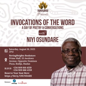 Professor Niyi Osundare to headline Ibadan Book and Arts Festival on 16th August&nbsp;2025